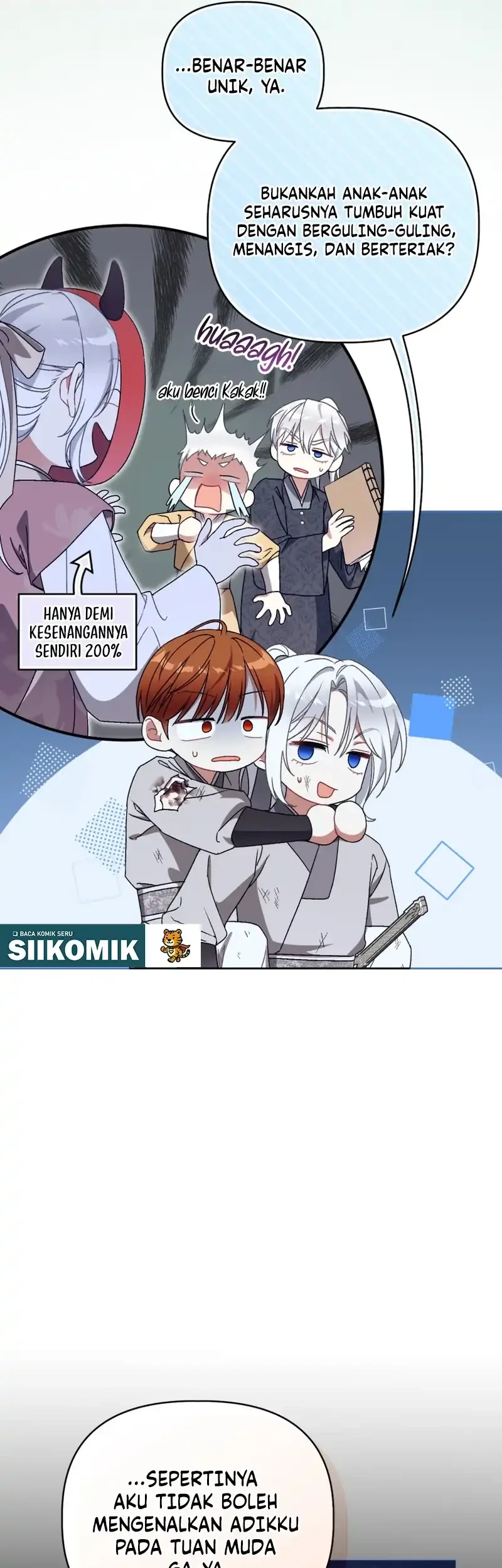 The White Tiger Clan’s Baby Cotton Ball Chapter 35 Gambar 40