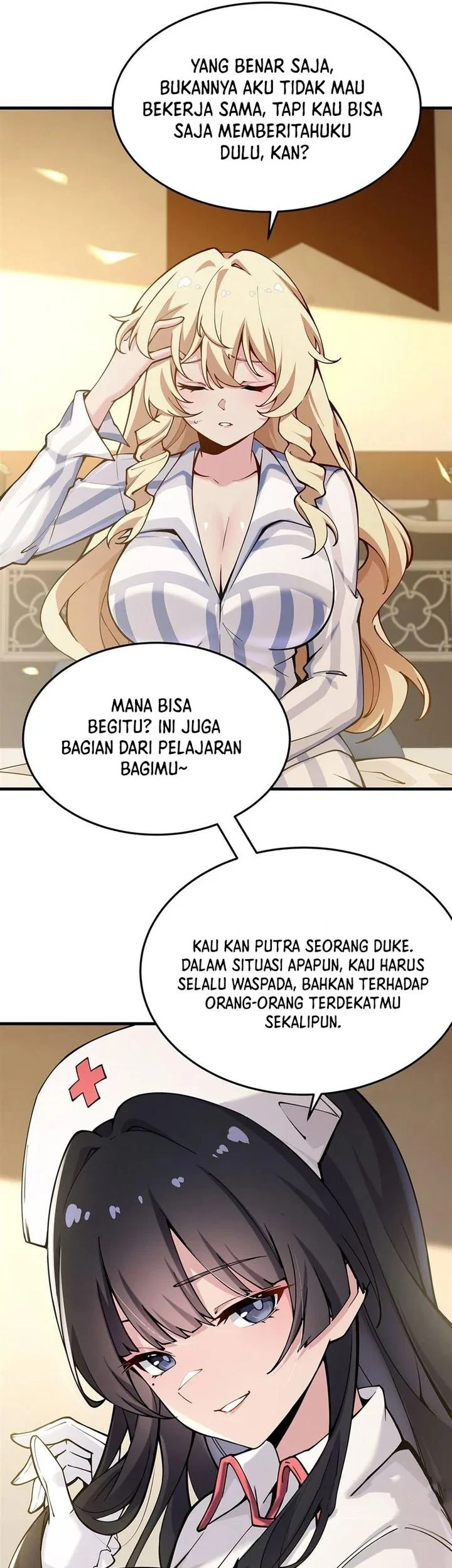 The Yellow-haired Villain in Female Main Character’s Novel wants Happiness Chapter 75 Gambar 24