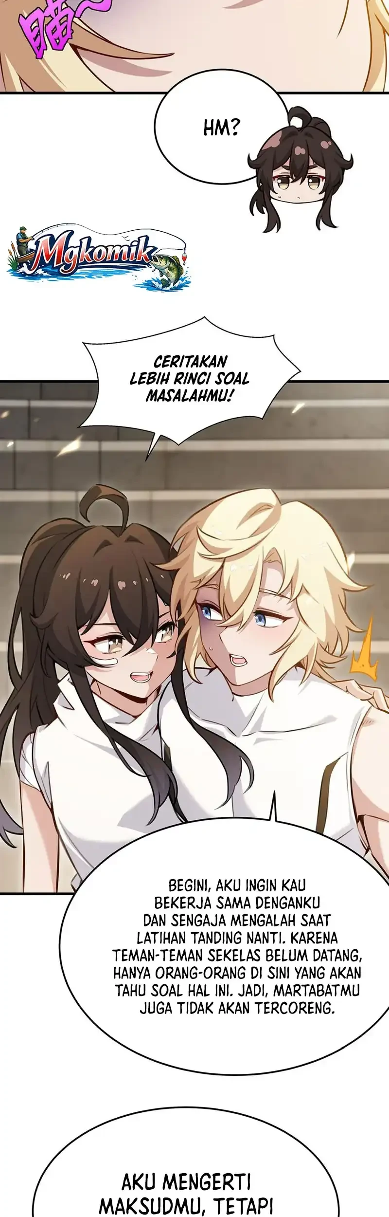 The Yellow-haired Villain in Female Main Character’s Novel wants Happiness Chapter 79 Gambar 25