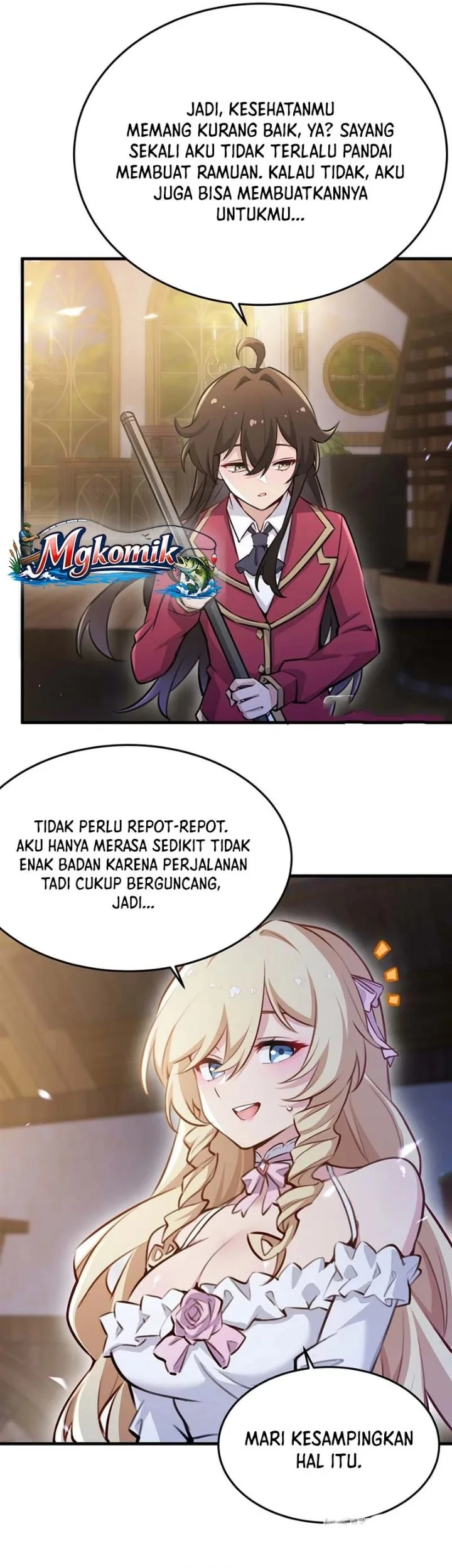 The Yellow-haired Villain in Female Main Character’s Novel wants Happiness Chapter 82 Gambar 25