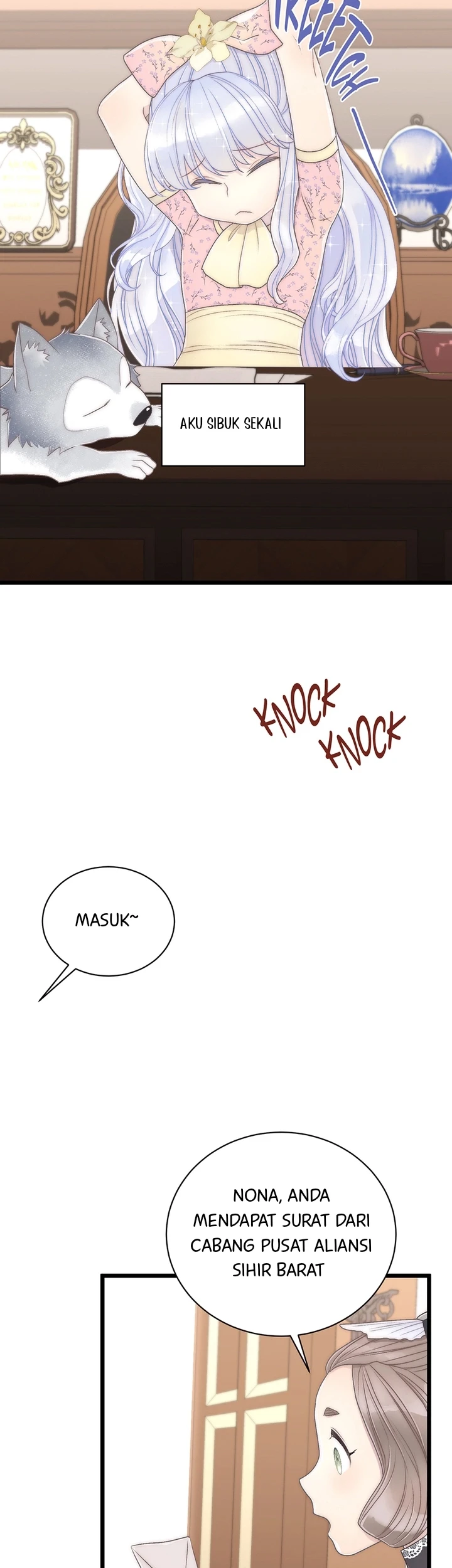 The Youngest Child of the Family Is Preventing the World From Ending Chapter 17 Gambar 28