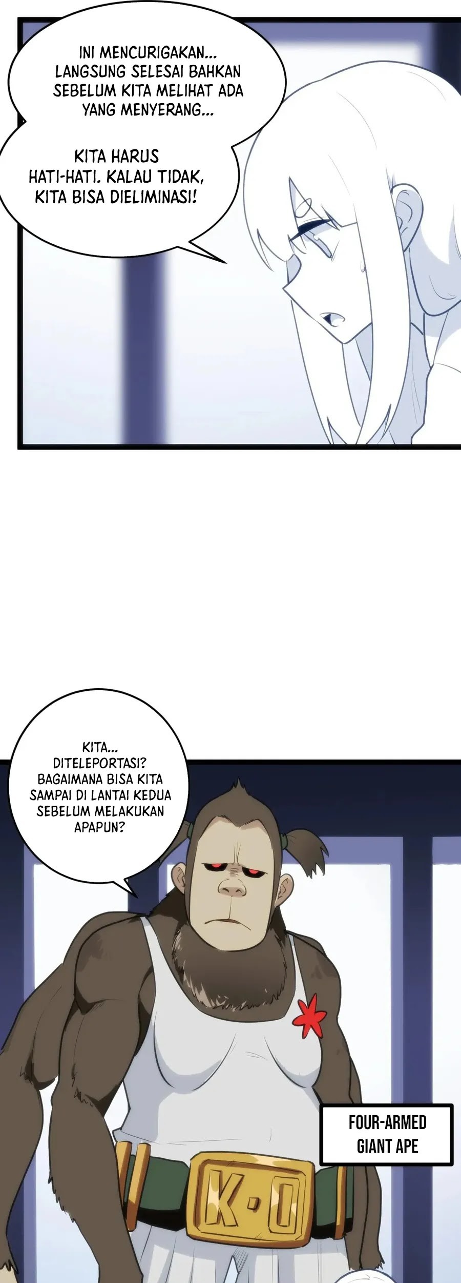 This Saint Has A Showdown Chapter 110 halaman 22