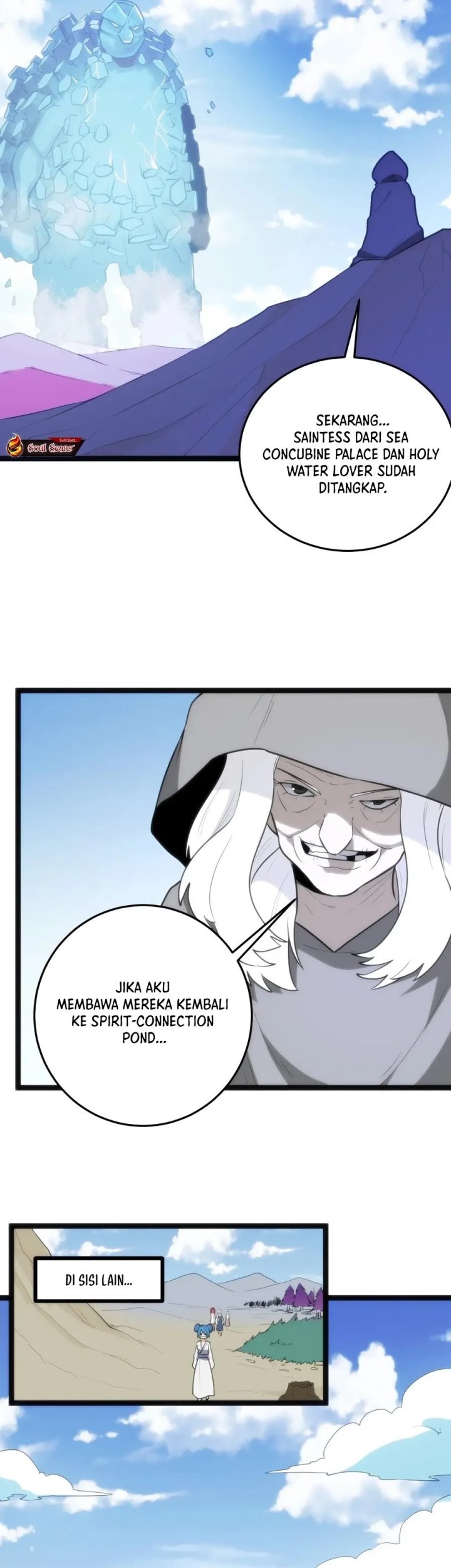 This Saint Has A Showdown Chapter 128 halaman 22