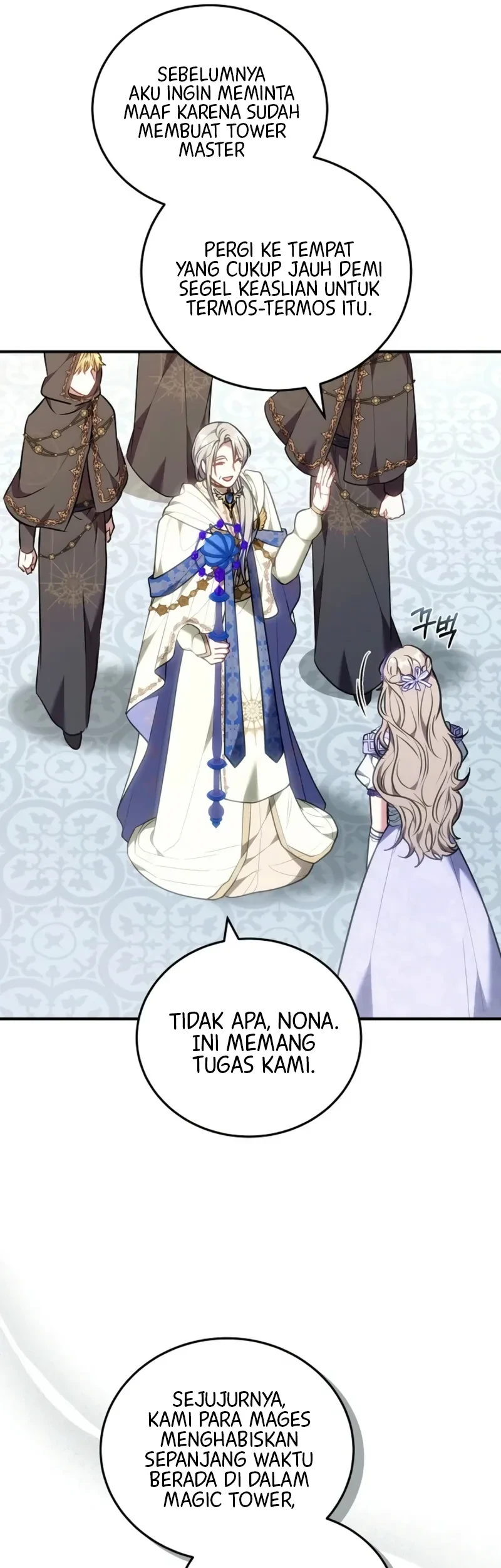 Though I’m a Homebody, I Found Myself in a Dark Captive Genre Chapter 42 Gambar 34