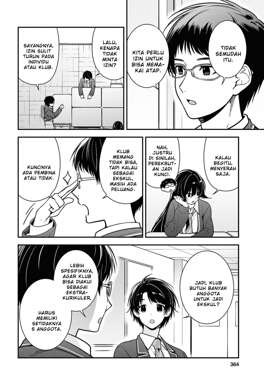 Tonari no Seki no Yankee Shimizu-san ga Kami o Kuroku Sometekita Chapter 10 - Halaman 22