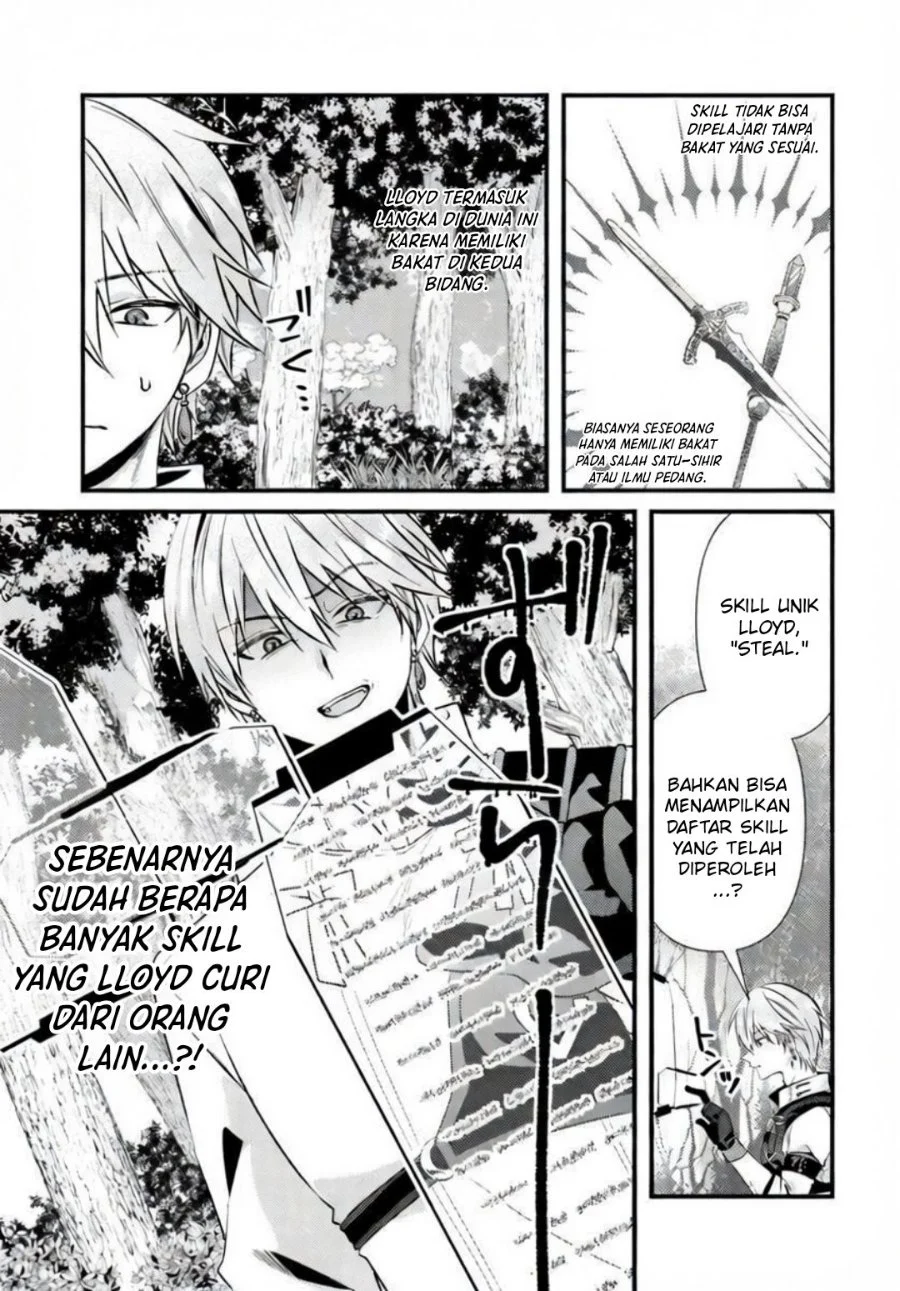 Tsuihou-kei no Akuyaku Party no Leader ni Tensei shita node, Zamaa sareru mae ni Jibun wo Tsuihou shimashita. ~Skill wo Ubau 'Steal' tte Akuyaku-sugiru kedo Tsuyosugiru . Chapter 2.1 Gambar 13