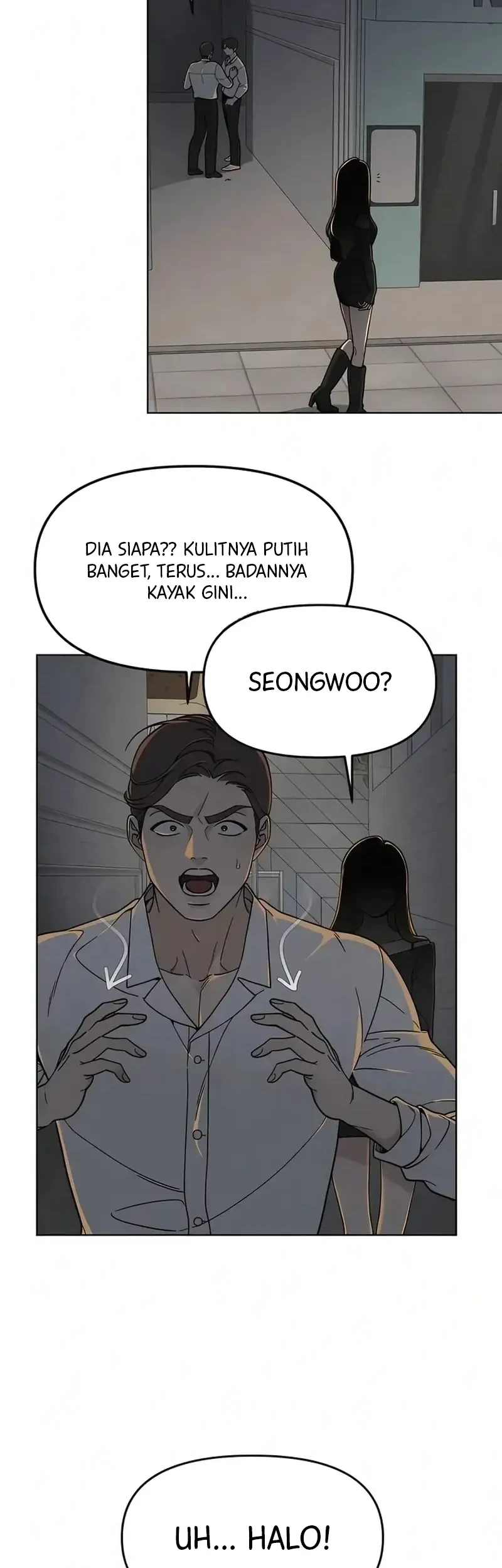 Unofficial Campus Couple Chapter 3 Gambar 30