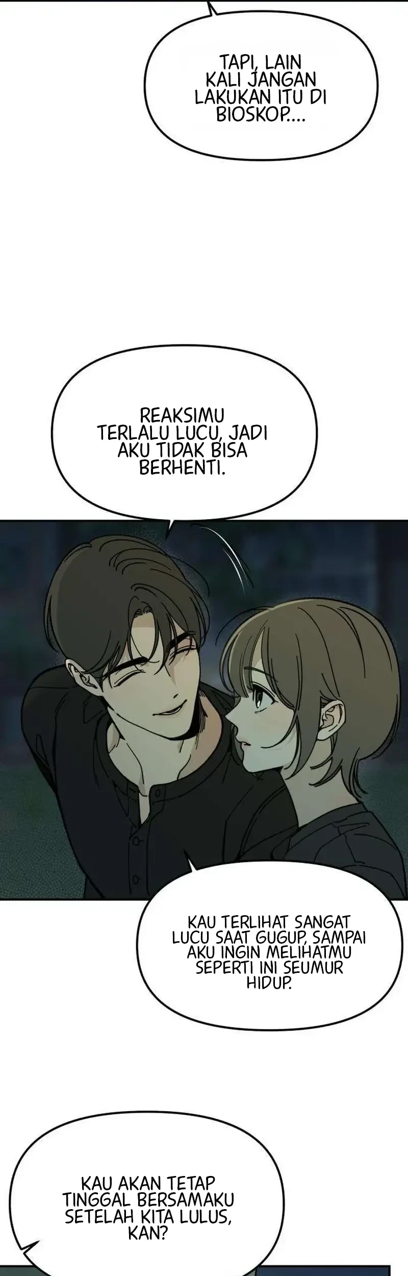 Unofficial Campus Couple Chapter 7 Gambar 44