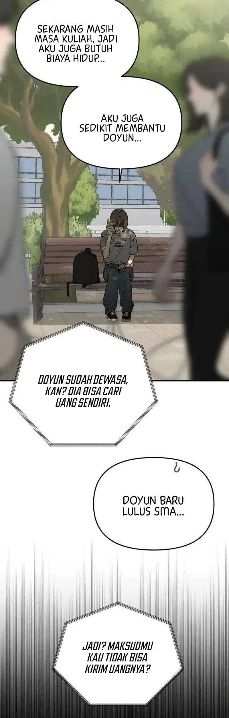 Unofficial Campus Couple Chapter 9 Gambar 28