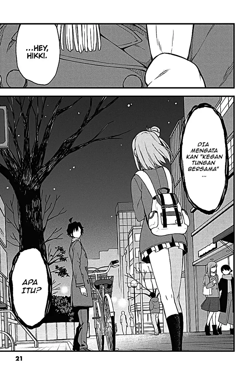 Yahari Ore no Seishun Love Come wa Machigatteiru @comic Chapter 101 Gambar 17
