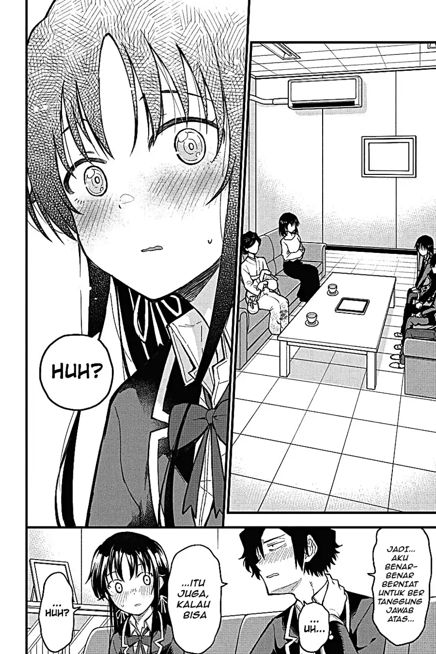 Yahari Ore no Seishun Love Come wa Machigatteiru @comic Chapter 110 Gambar 18
