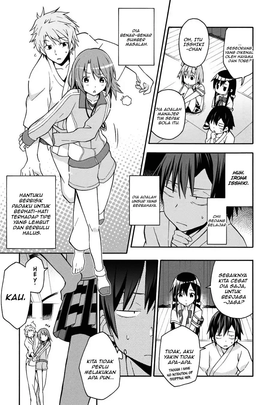 Yahari Ore no Seishun Love Come wa Machigatteiru @comic Chapter 21 Gambar 19