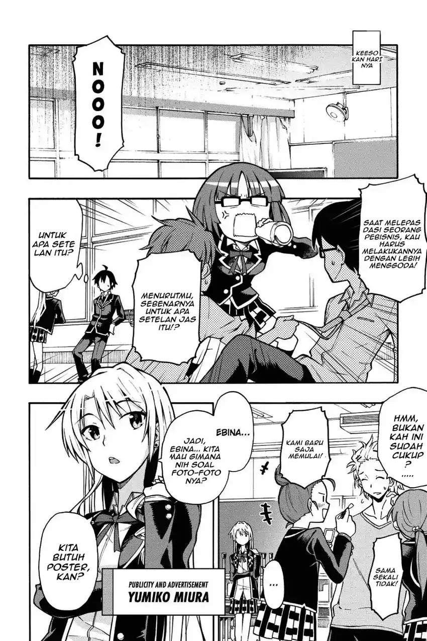 Yahari Ore no Seishun Love Come wa Machigatteiru @comic Chapter 36 Gambar 16