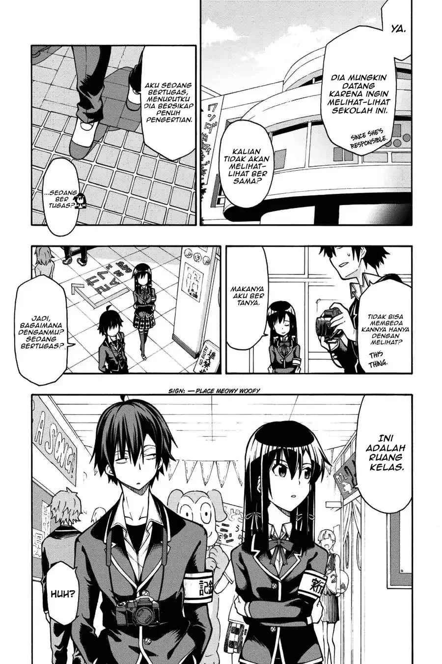 Yahari Ore no Seishun Love Come wa Machigatteiru @comic Chapter 39 Gambar 19