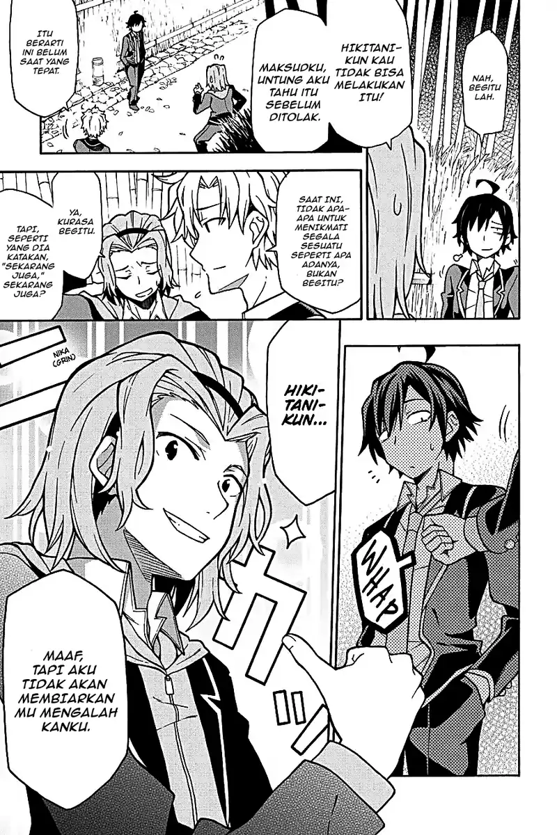 Yahari Ore no Seishun Love Come wa Machigatteiru @comic Chapter 52 Gambar 22