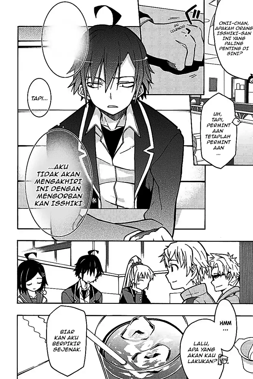 Yahari Ore no Seishun Love Come wa Machigatteiru @comic Chapter 56 Gambar 24