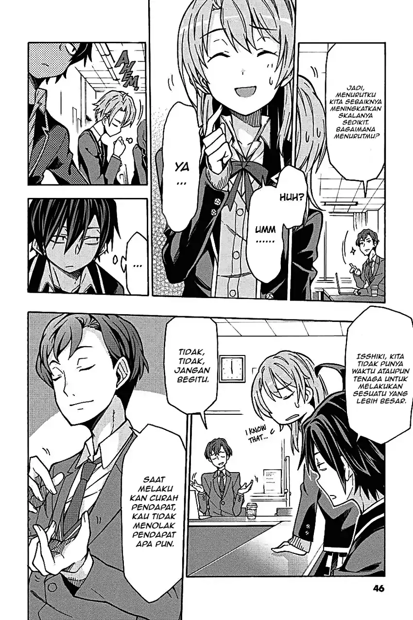 Yahari Ore no Seishun Love Come wa Machigatteiru @comic Chapter 59 Gambar 18