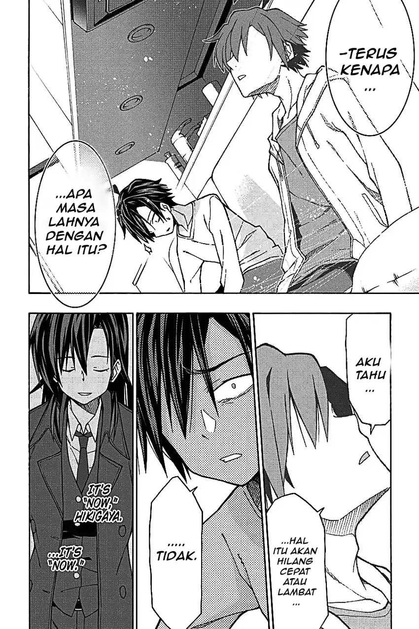 Yahari Ore no Seishun Love Come wa Machigatteiru @comic Chapter 62 Gambar 18