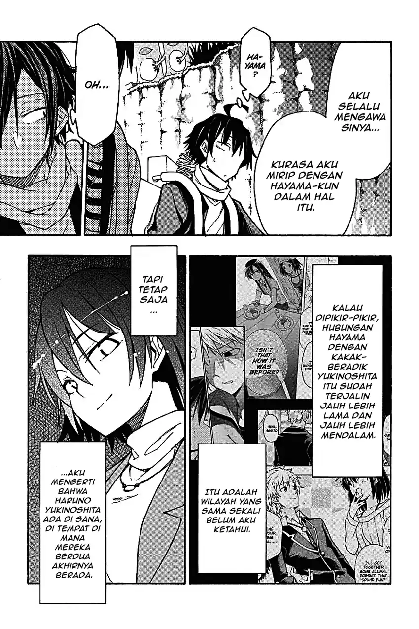 Yahari Ore no Seishun Love Come wa Machigatteiru @comic Chapter 66 Gambar 17
