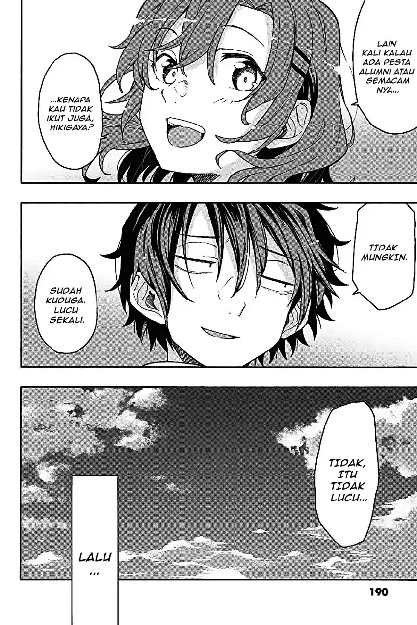 Yahari Ore no Seishun Love Come wa Machigatteiru @comic Chapter 69 Gambar 27