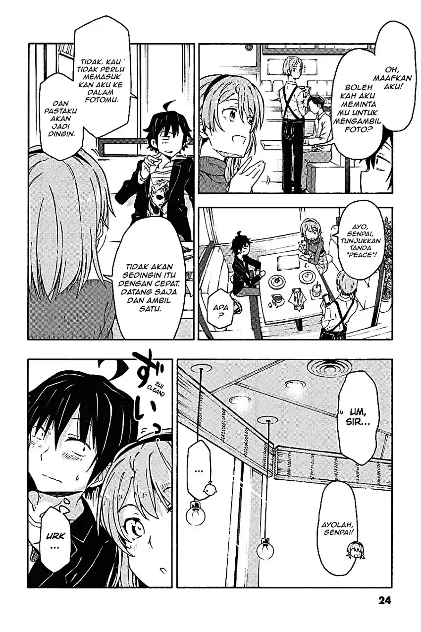 Yahari Ore no Seishun Love Come wa Machigatteiru @comic Chapter 70 Gambar 21