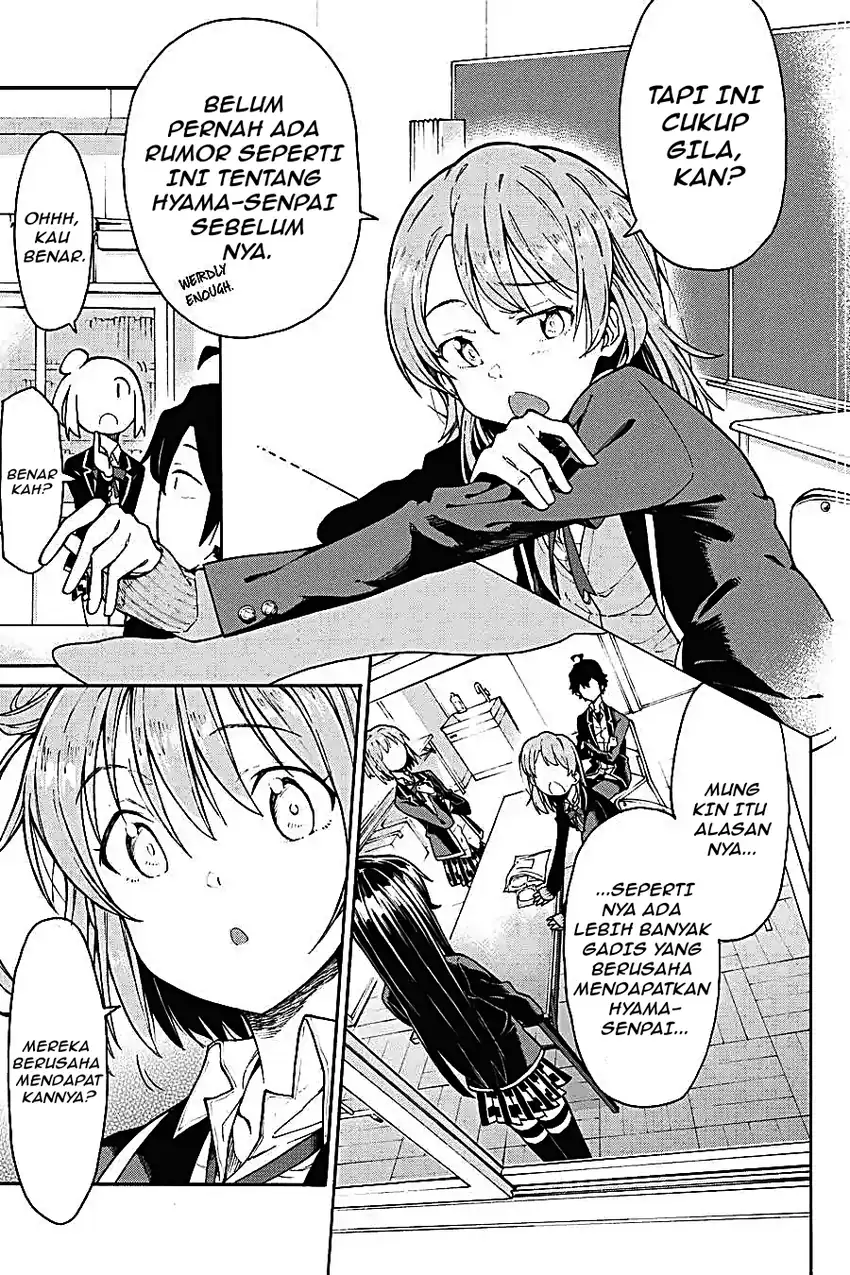 Yahari Ore no Seishun Love Come wa Machigatteiru @comic Chapter 74 Gambar 21