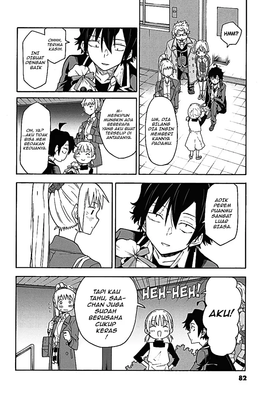 Yahari Ore no Seishun Love Come wa Machigatteiru @comic Chapter 83 Gambar 18