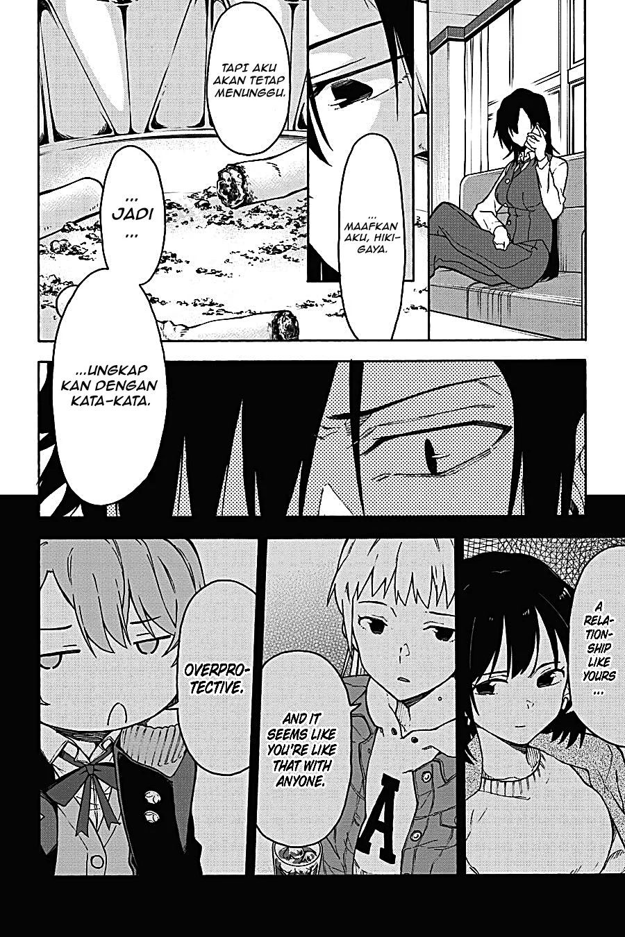Yahari Ore no Seishun Love Come wa Machigatteiru @comic Chapter 93 Gambar 22
