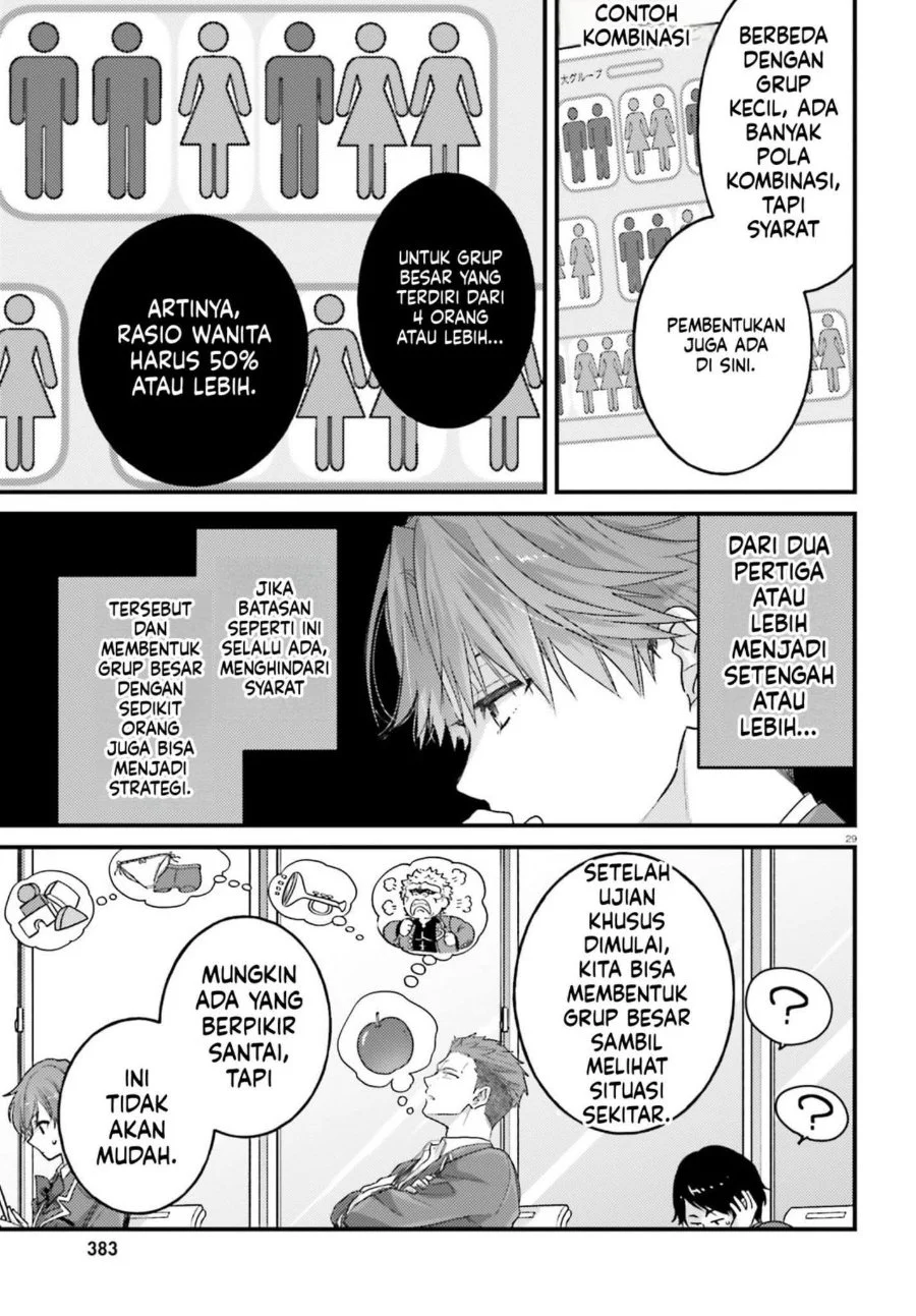 Youkoso Jitsuryoku Shijou Shugi no Kyoushitsu e 2-nensei-hen 2nd Stage Chapter 12 Gambar 25