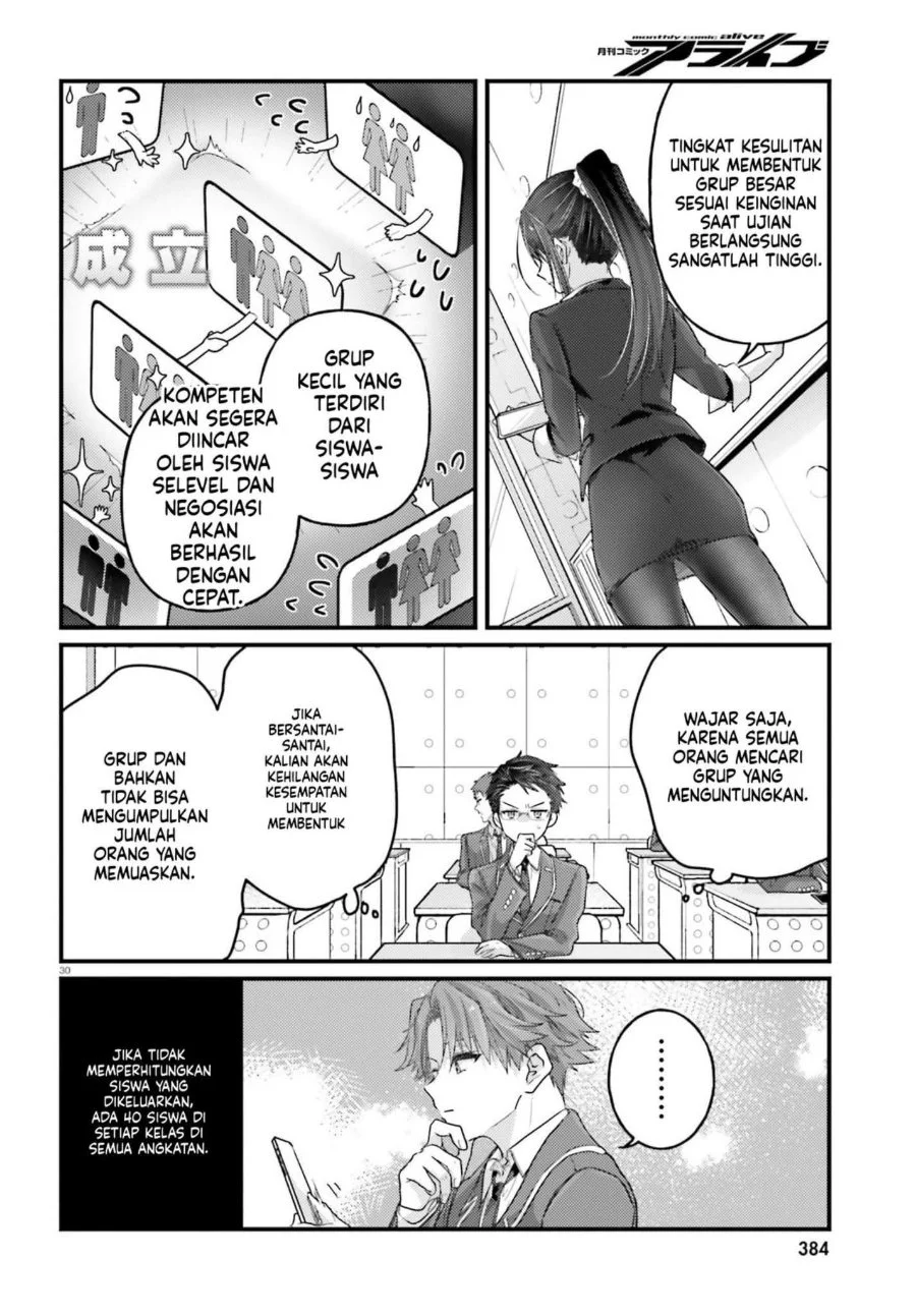 Youkoso Jitsuryoku Shijou Shugi no Kyoushitsu e 2-nensei-hen 2nd Stage Chapter 12 Gambar 26