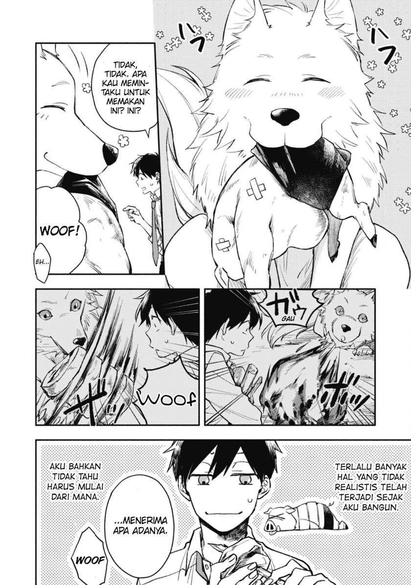 Isekai Tensei Shitara Aiken ga Saikyou ni Narimashita: Silver Fenrir to Ore ga Isekai Kurashi wo Hajimetara Chapter 1 – halaman 22