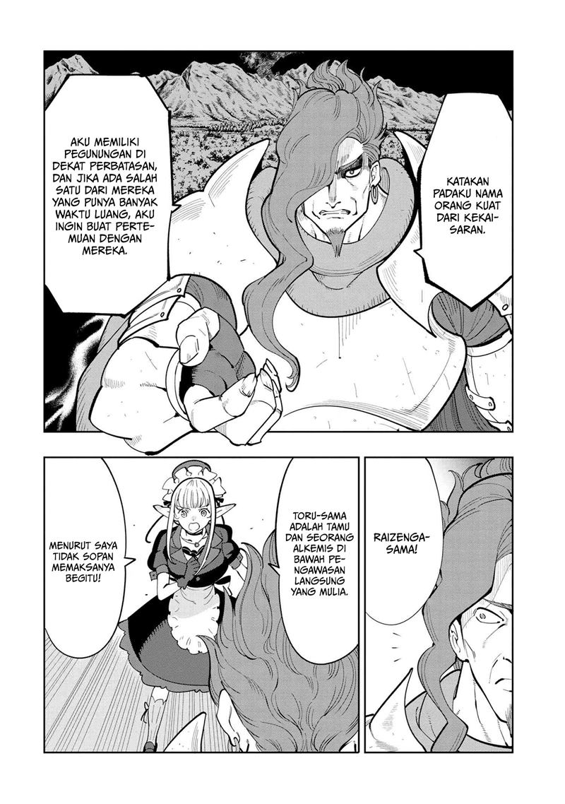 Souzou Renkinjutsushi wa Jiyuu wo Ouka suru: Kokyou wo Tsuihou saretara, Maou no Ohizamoto de Chouzetsu Kouka no Magic Item Tsukuri-houdai ni Narimashita Chapter 06.2 Gambar 17