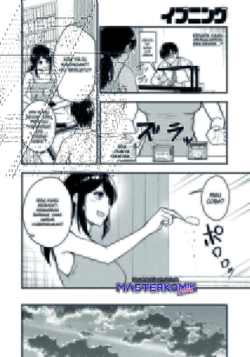 Hagoromo-sensei wa Kyou mo Kanzume Chapter 01 Gambar 17