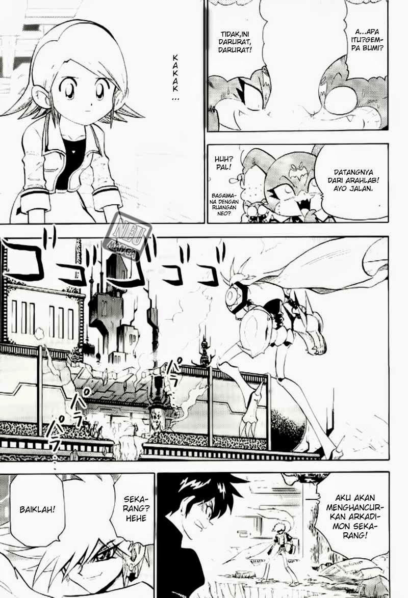 Digimon V-tamer Chapter 39 halaman 16