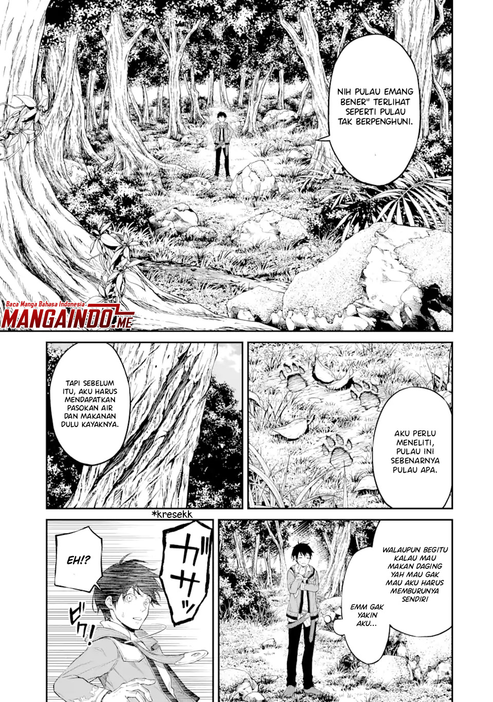 Tensei Shitara Saikyoushutachi ga Sumau Shima Deshita. Kono Shima de Slow Life wo Tanoshimimasu Chapter 01 Gambar 13