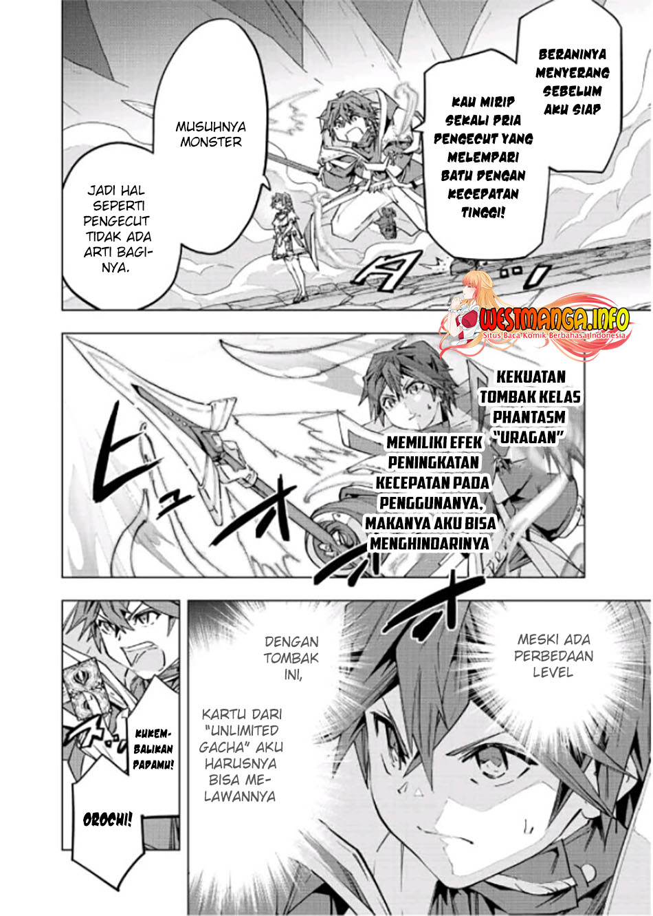 My Gift LVL 9999 Unlimited Gacha Chapter 75 Gambar 14