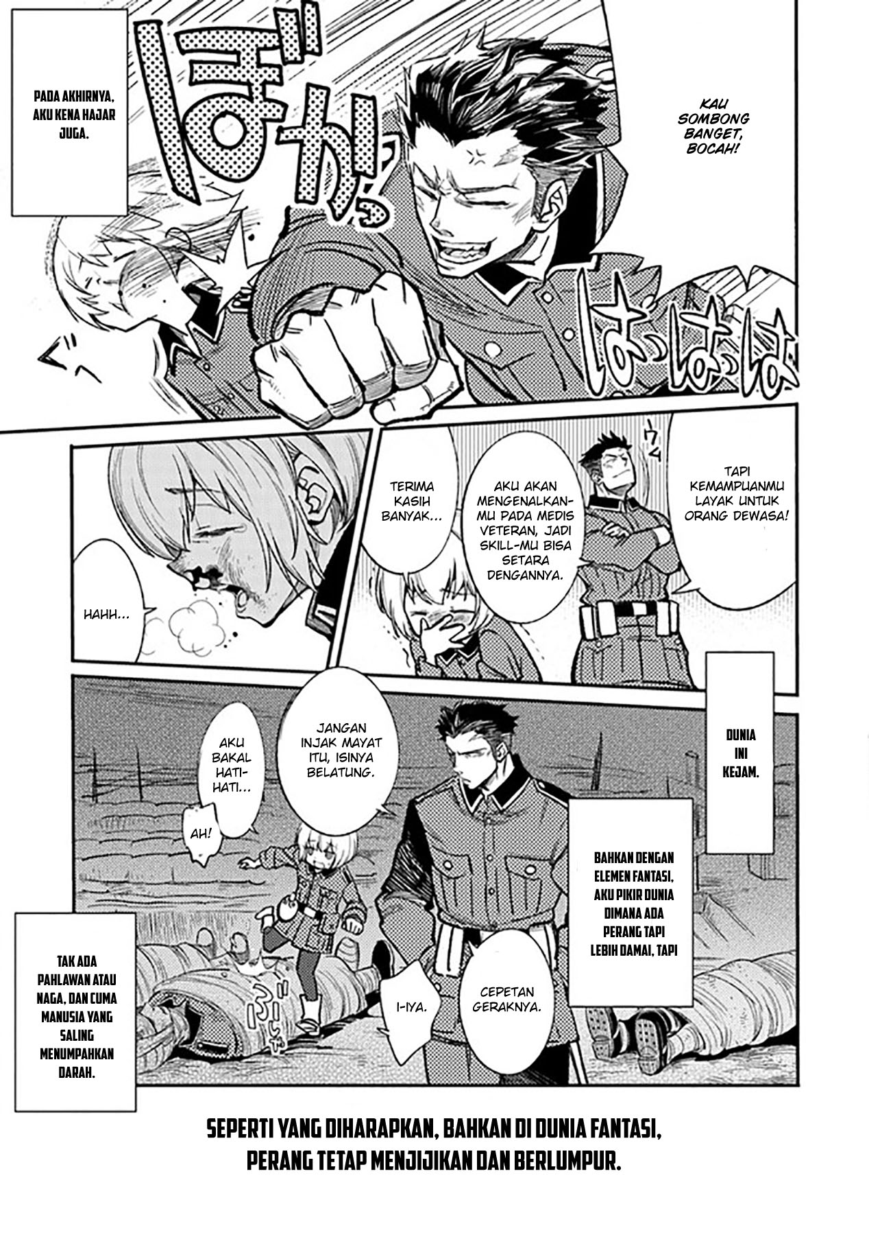 TS Eiseihei-san no Senjou Nikki Chapter 01 Gambar 21