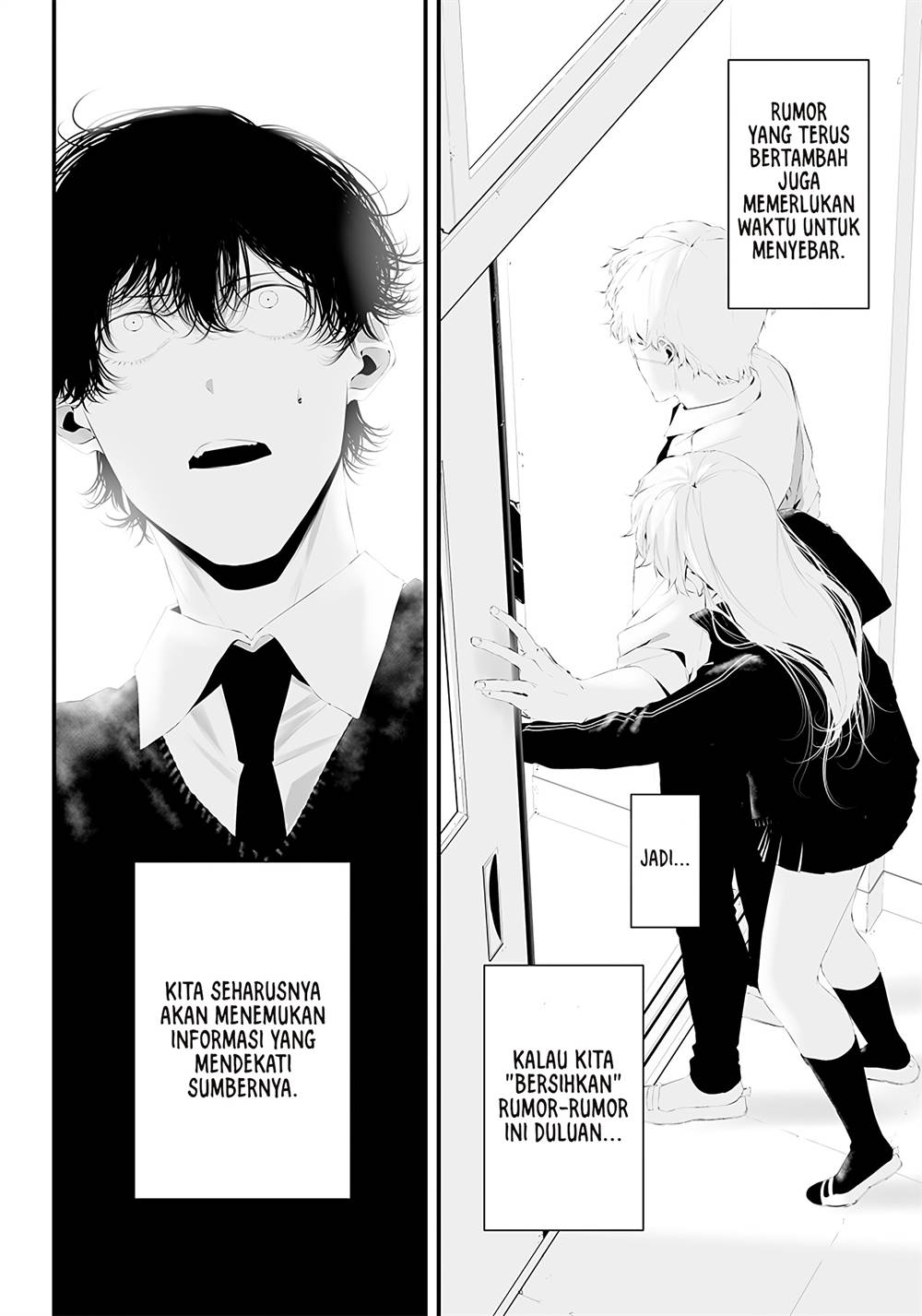 Tsurenai Hodo Aokute Azatoi Kurai ni Akai Chapter 36 Gambar 14