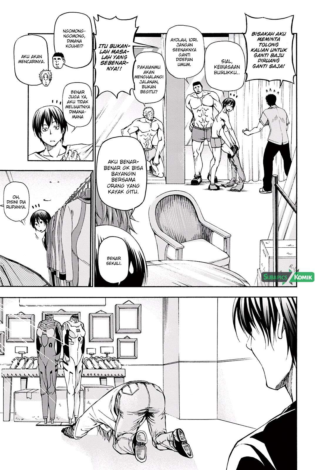 Grand Blue Chapter 15 Gambar 19