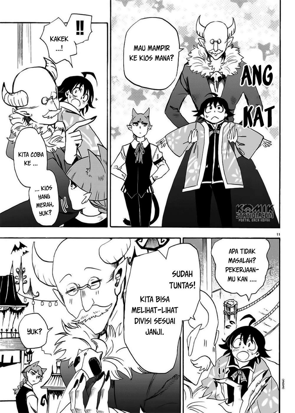 Mairimashita! Iruma-kun Chapter 36 Gambar 13