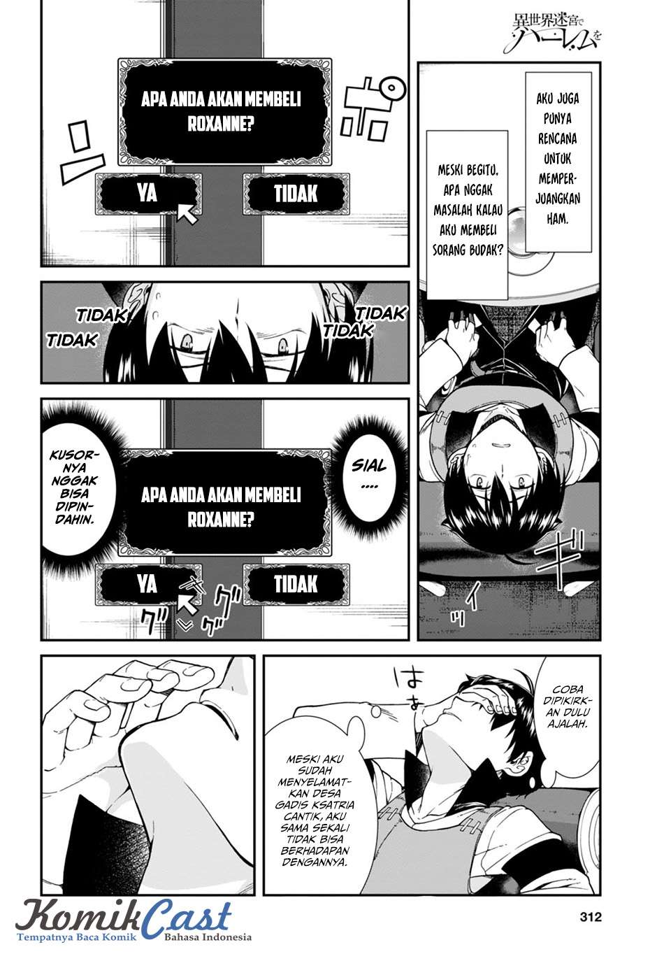 Isekai Meikyuu de Harem wo Chapter 04 Gambar 20