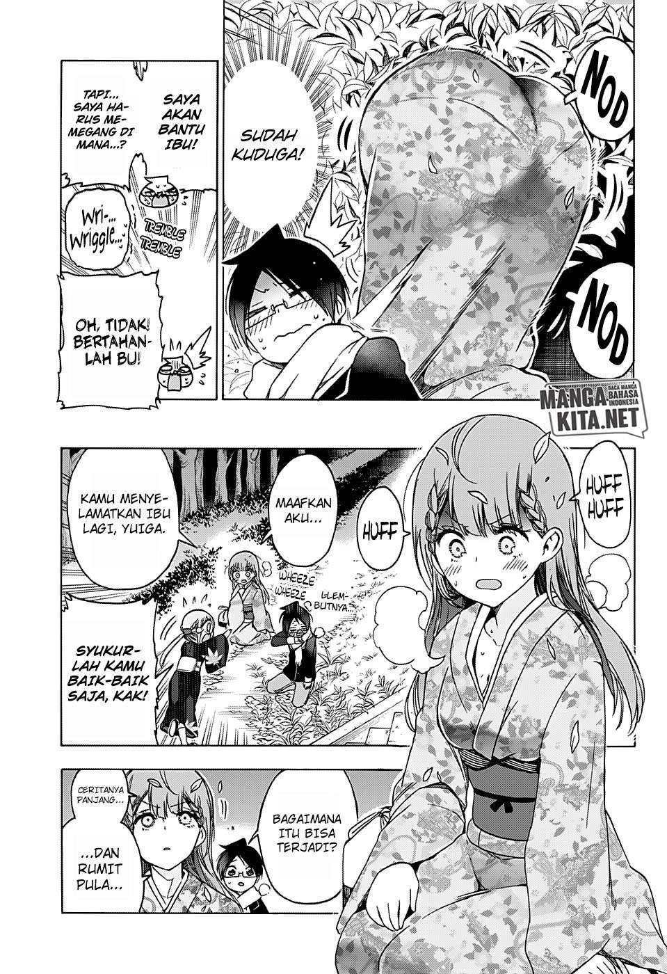 Bokutachi wa Benkyou ga Dekinai Chapter 123 Gambar 13