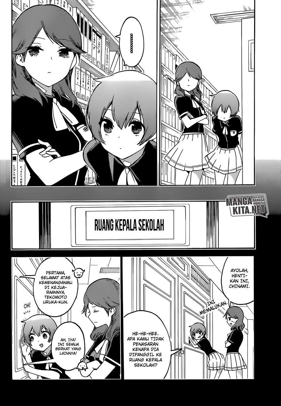 Bokutachi wa Benkyou ga Dekinai Chapter 76 Gambar 14