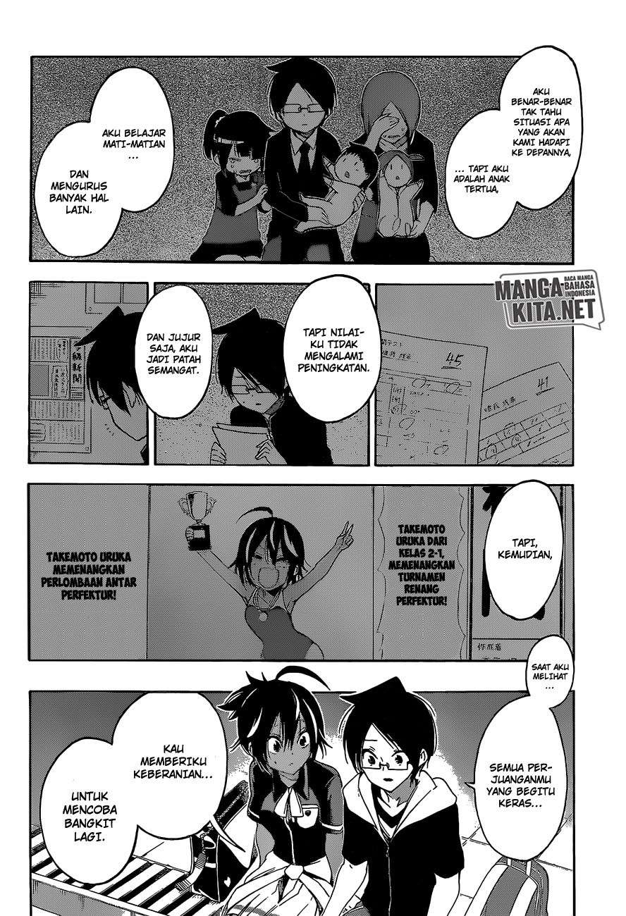 Bokutachi wa Benkyou ga Dekinai Chapter 43 Gambar 13