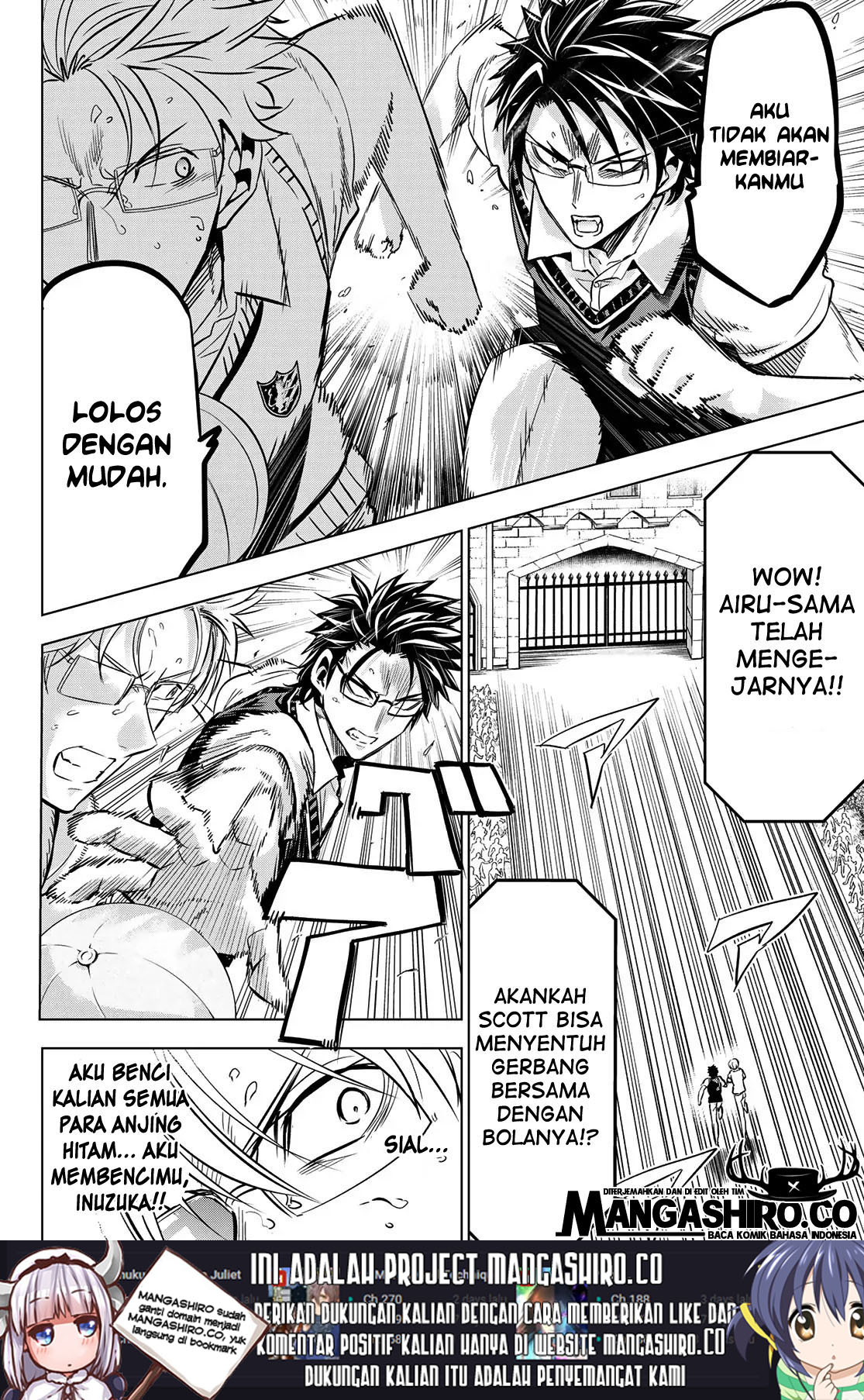 Kishuku Gakkou no Juliet Chapter 96 Gambar 14