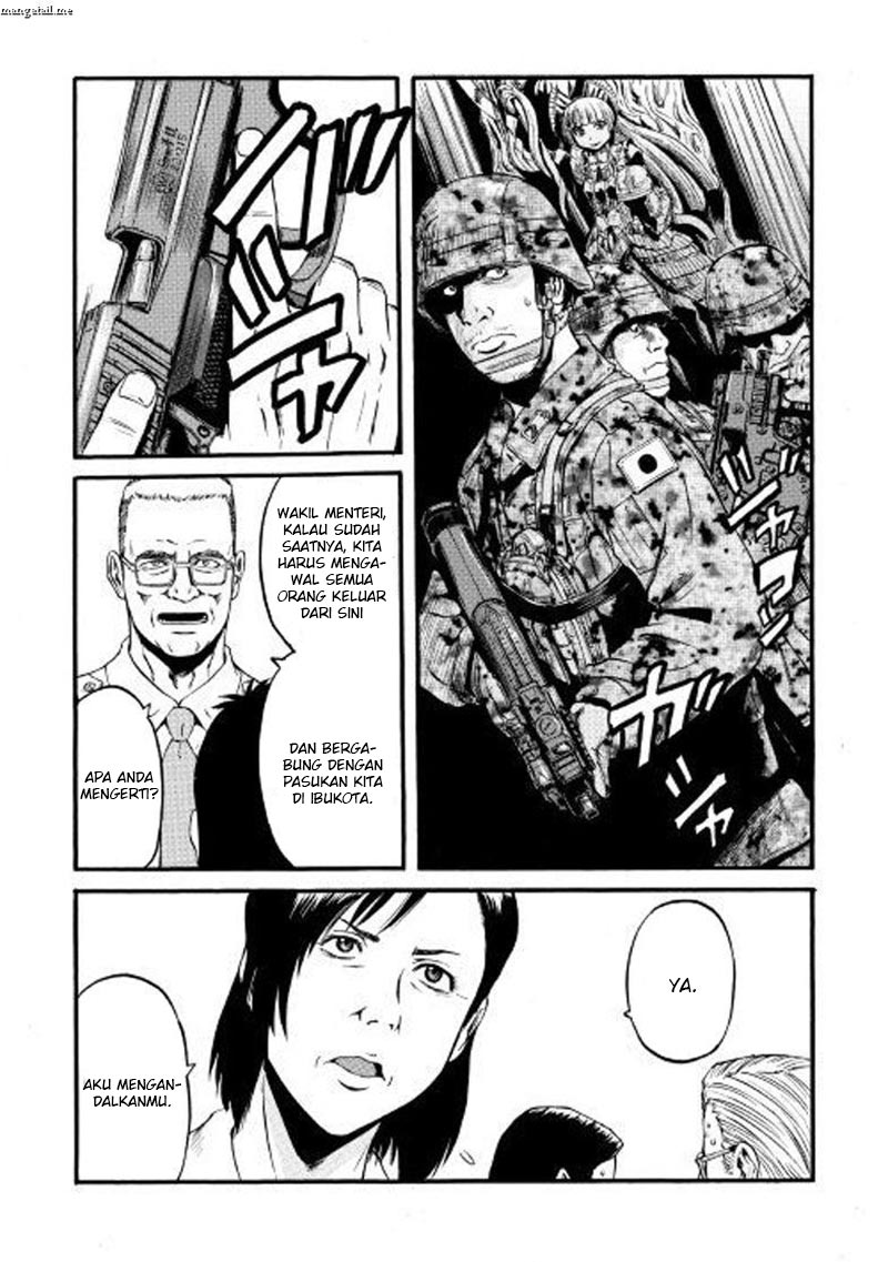 Gate – Jietai Kare no Chi nite Kaku Tatakeri Chapter 74 Gambar 19