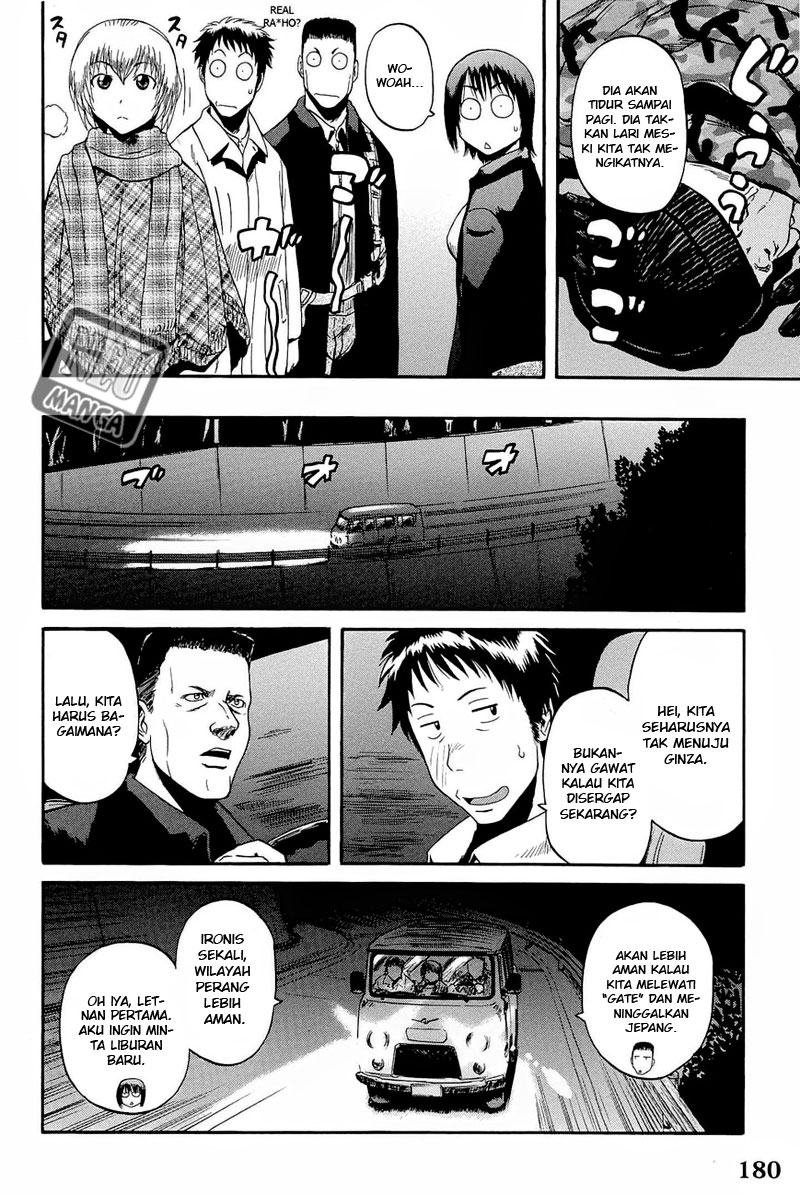 Gate – Jietai Kare no Chi nite Kaku Tatakeri Chapter 23 Gambar 17