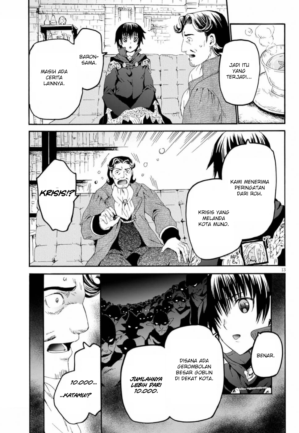 Death March kara Hajimaru Isekai Kyousoukyoku Chapter 59 Gambar 13
