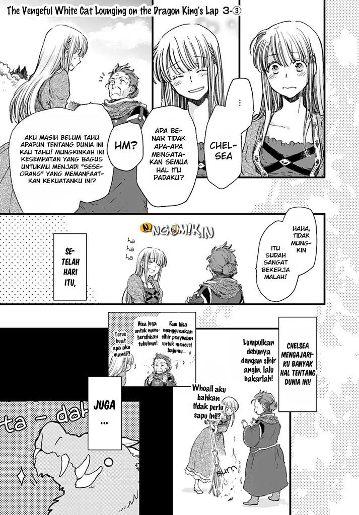 The Vengeful White Cat Lounging on the Dragon King’s Lap Chapter 03 Gambar 18
