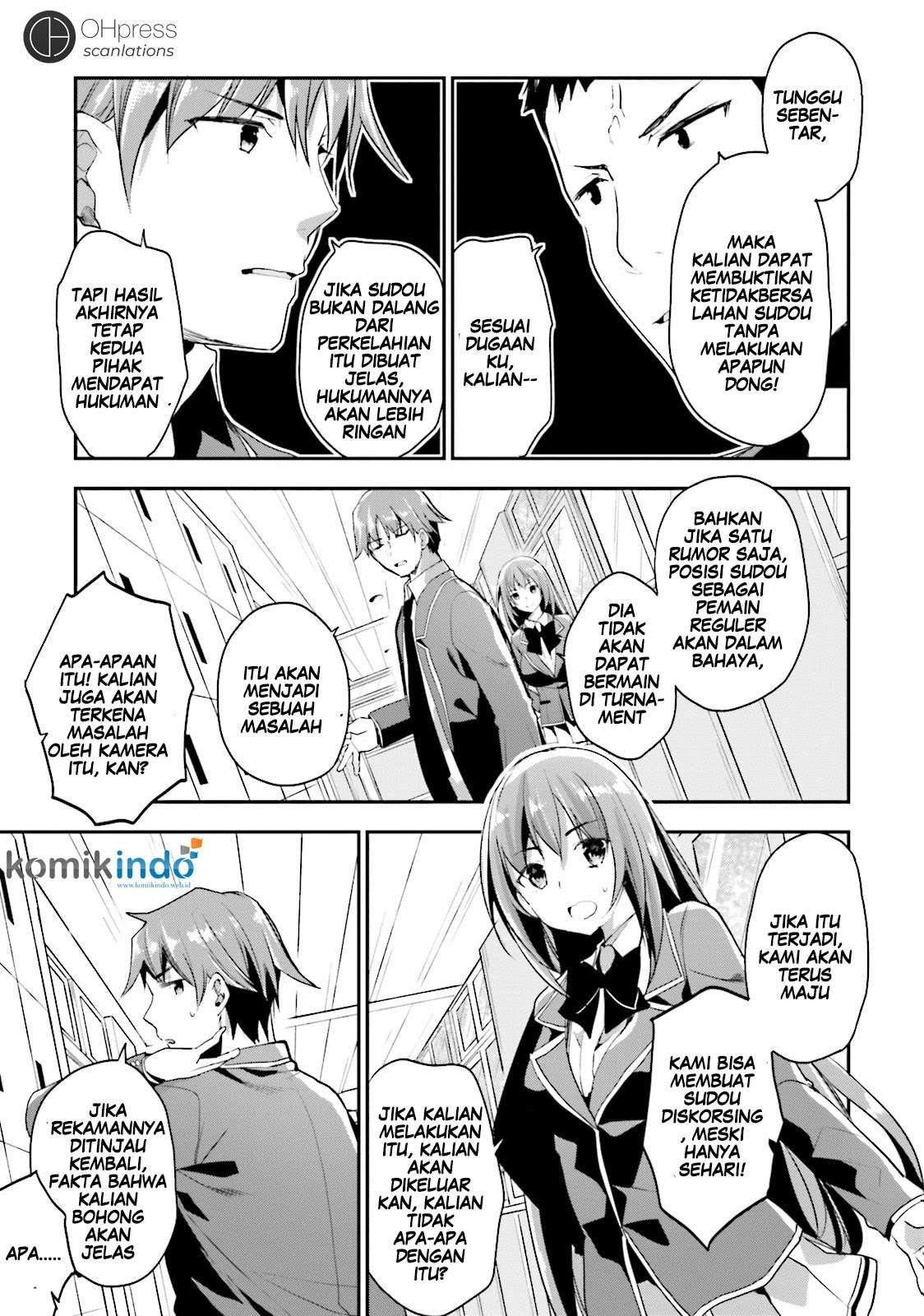 Youkoso Jitsuryoku Shijou Shugi no Kyoushitsu e Chapter 14 Gambar 27